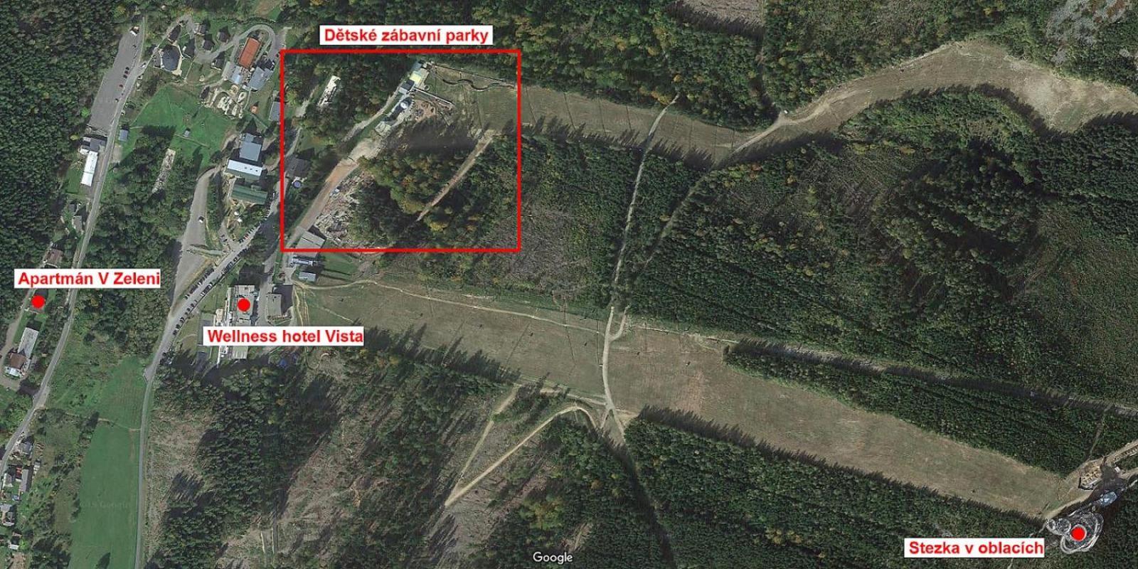 Apartmán V Zeleni Dolní Morava Kültér fotó